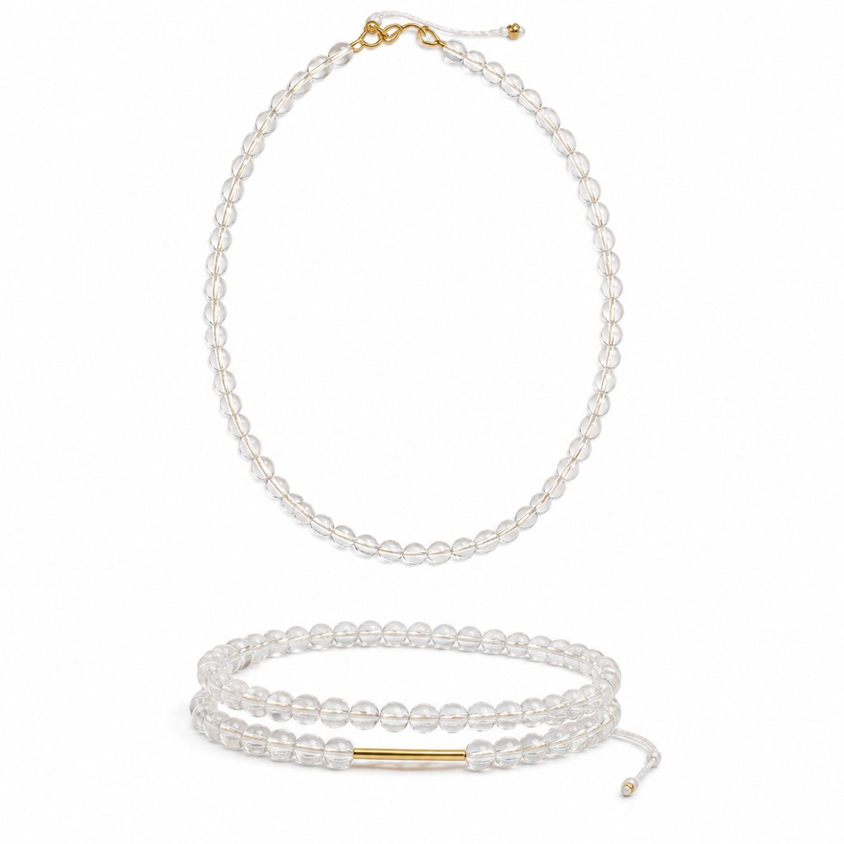 Gemstone & Gold Necklace