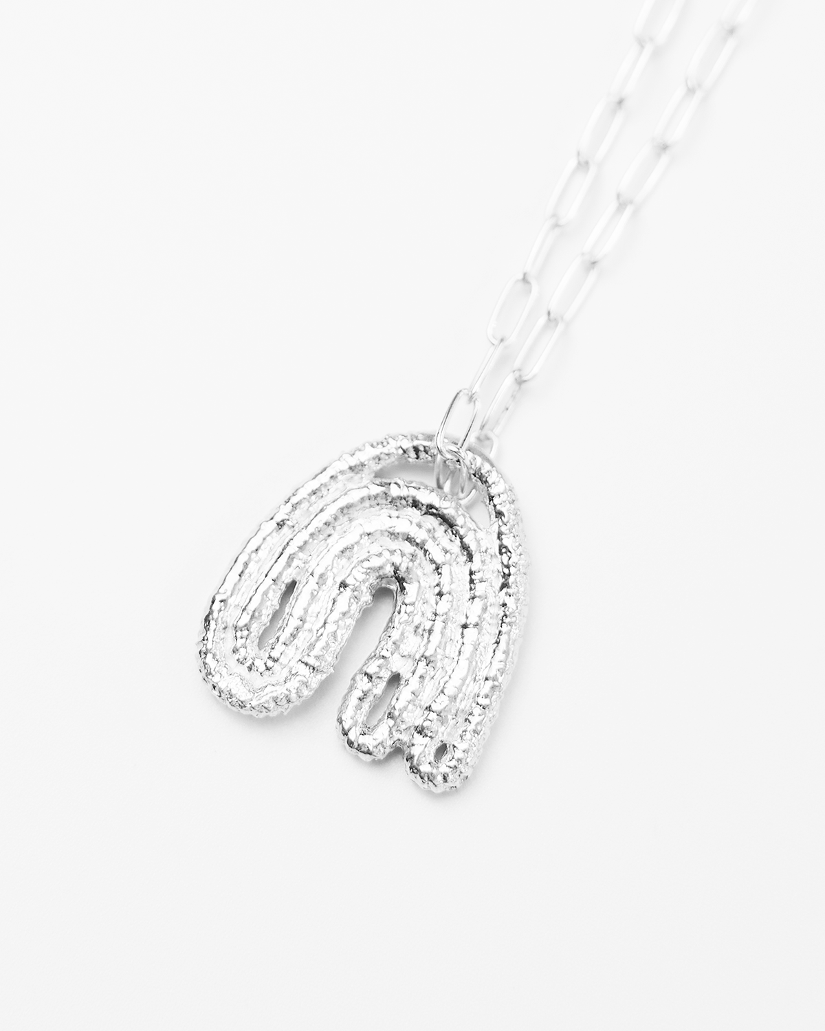 Leaf Pendant - Sterling Silver