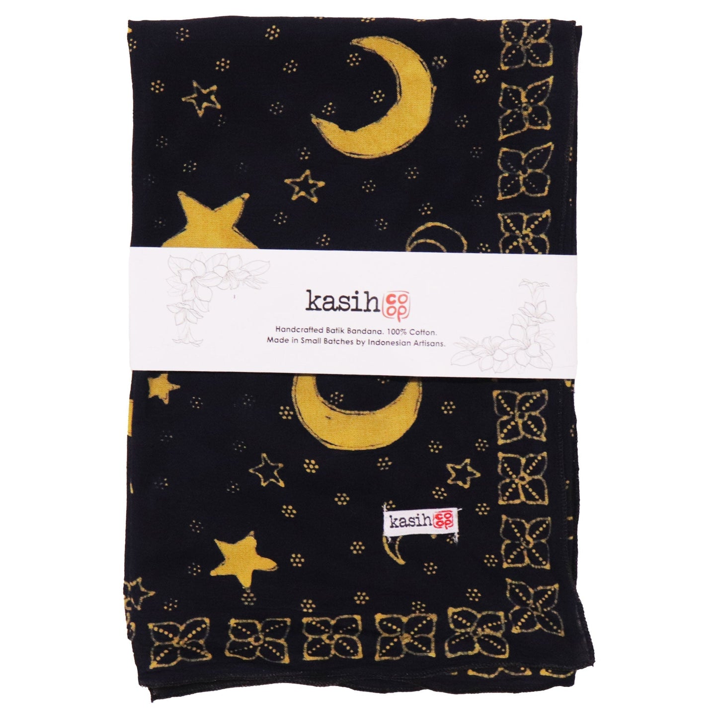 Full Hand Drawn Batik Tulis Bandana