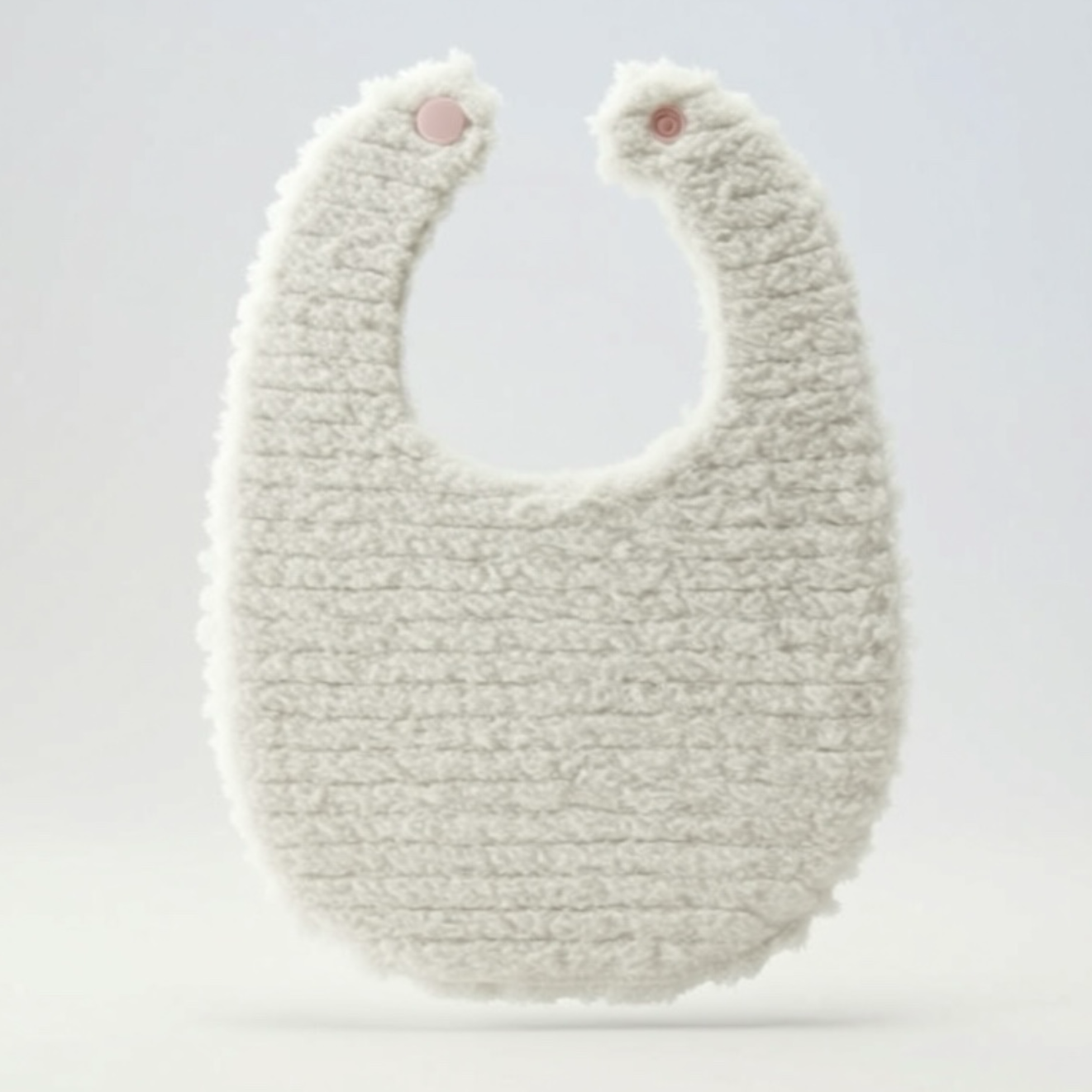 Layette Bib – Pressed Petal