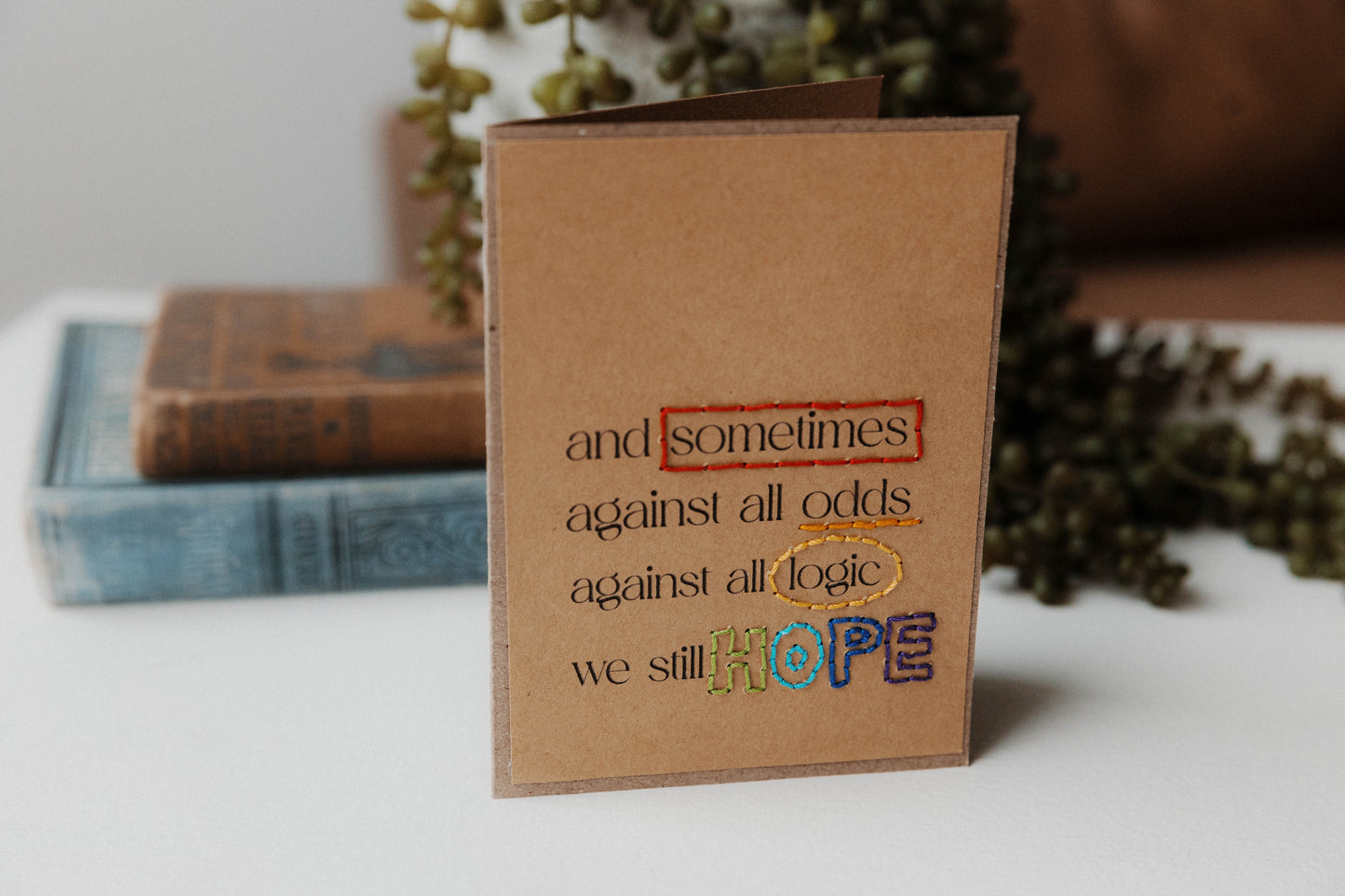 Against All Odds (AMEN) Greeting Cards