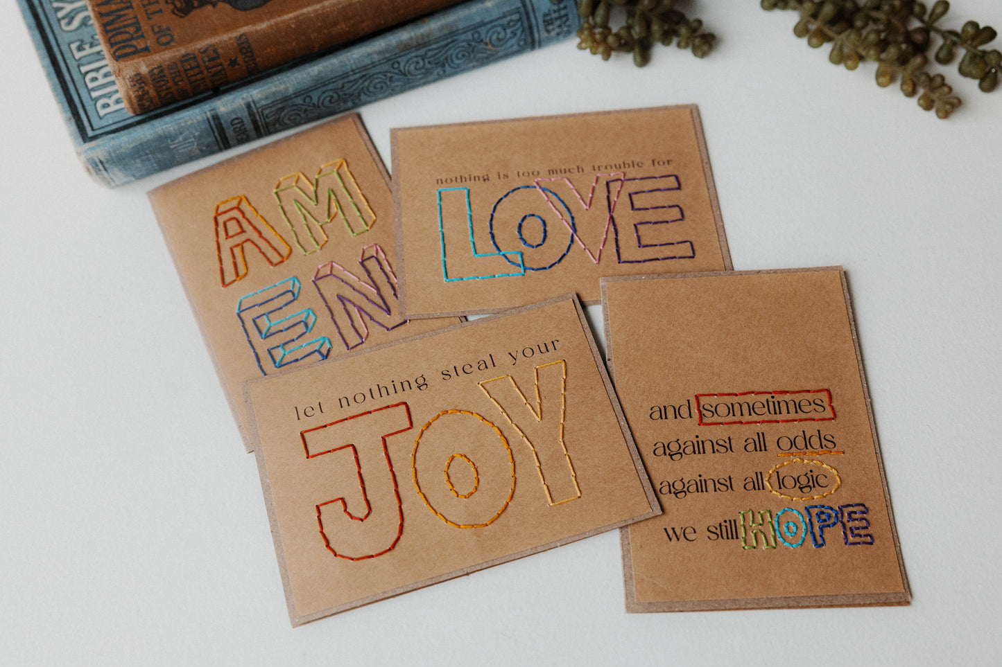 Against All Odds (AMEN) Greeting Cards