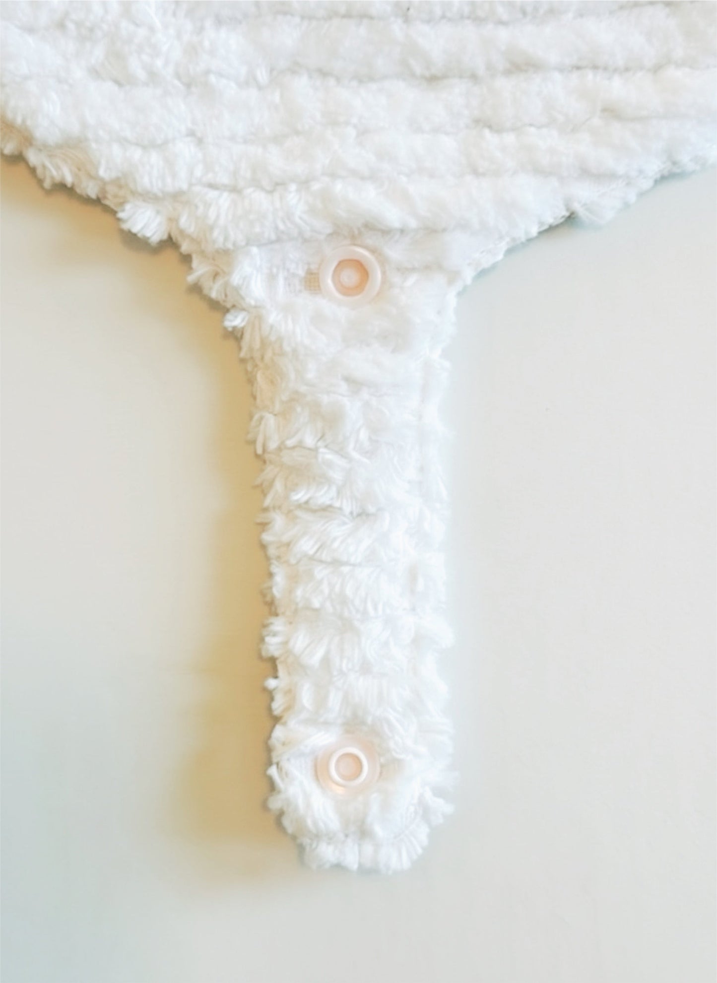 Sooth & Snap Pacifier Bib - Antique Rose