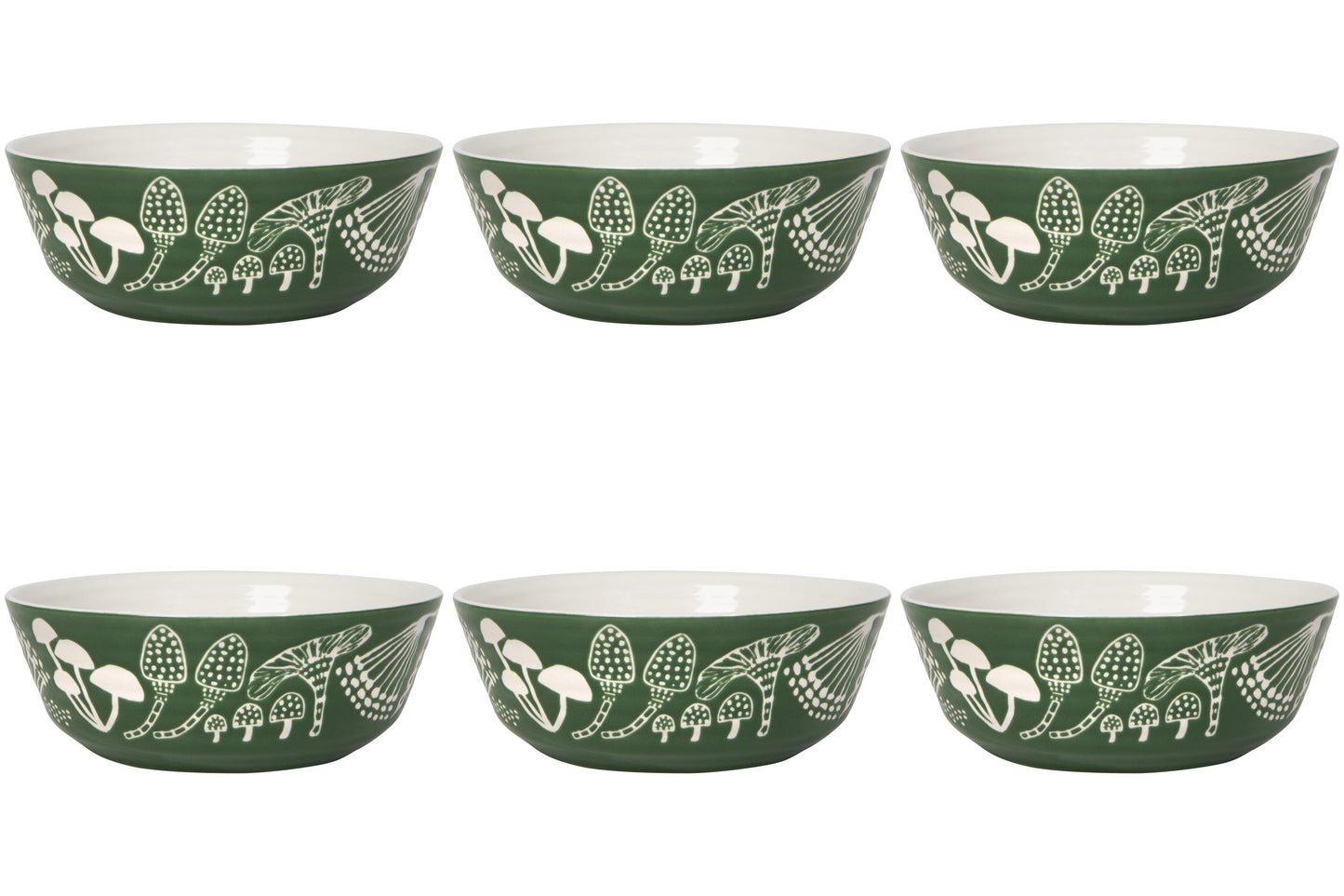 Set of 6 Bowl Imprint Wildgrove