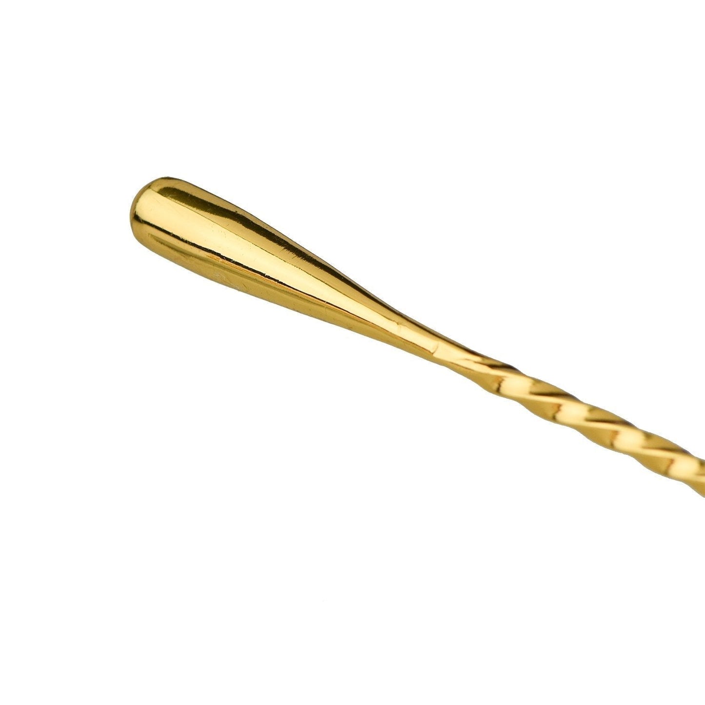 24K Gold Plate Tear Drop Bar Spoon (Premium Gift Box)