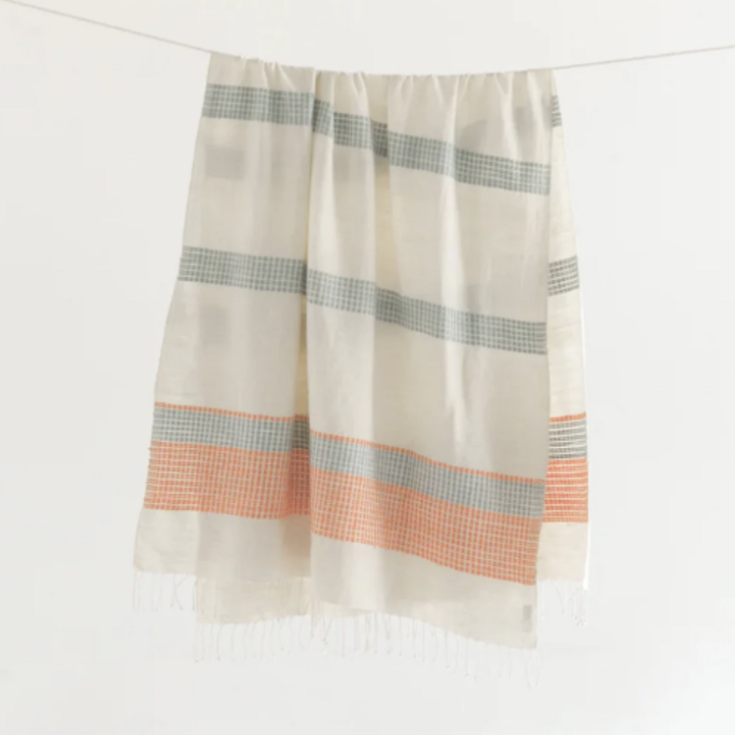 Camden Handwoven Cotton Throw Blanket