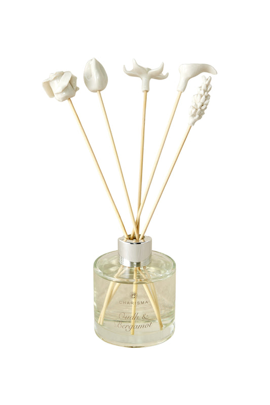 Country Flowers Bamboo Diffuser Sticks Set