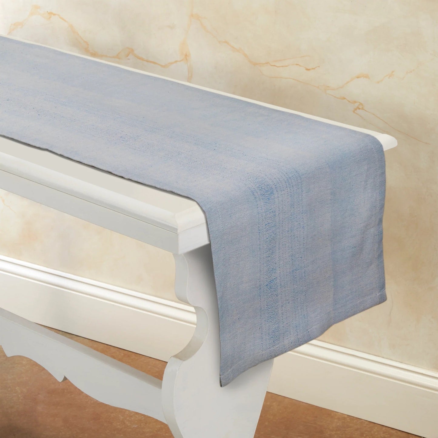 Handwoven Cotton Table Runner | Artisan-made | Fair Trade | Foundation