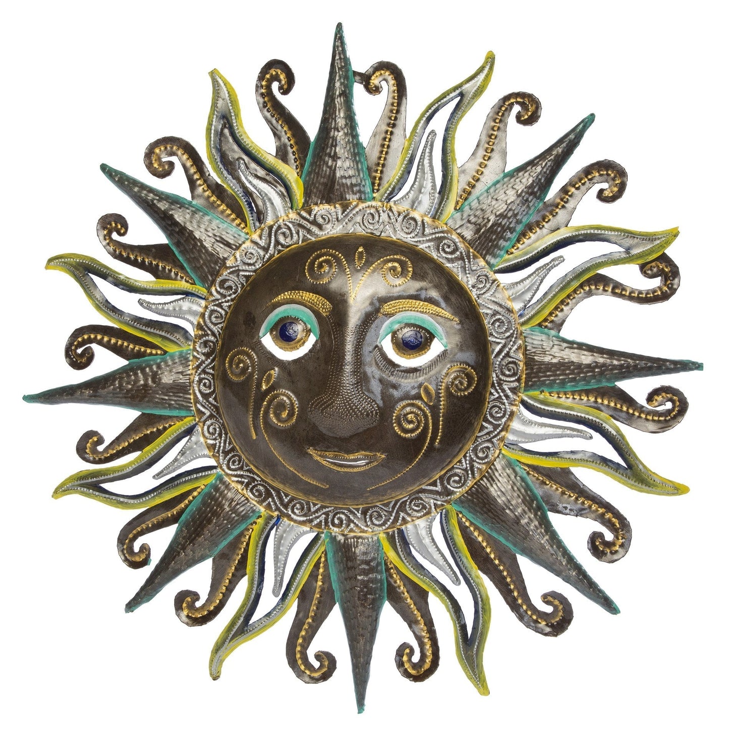 Painted Polar Sun Face