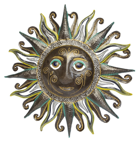 Painted Polar Sun Face