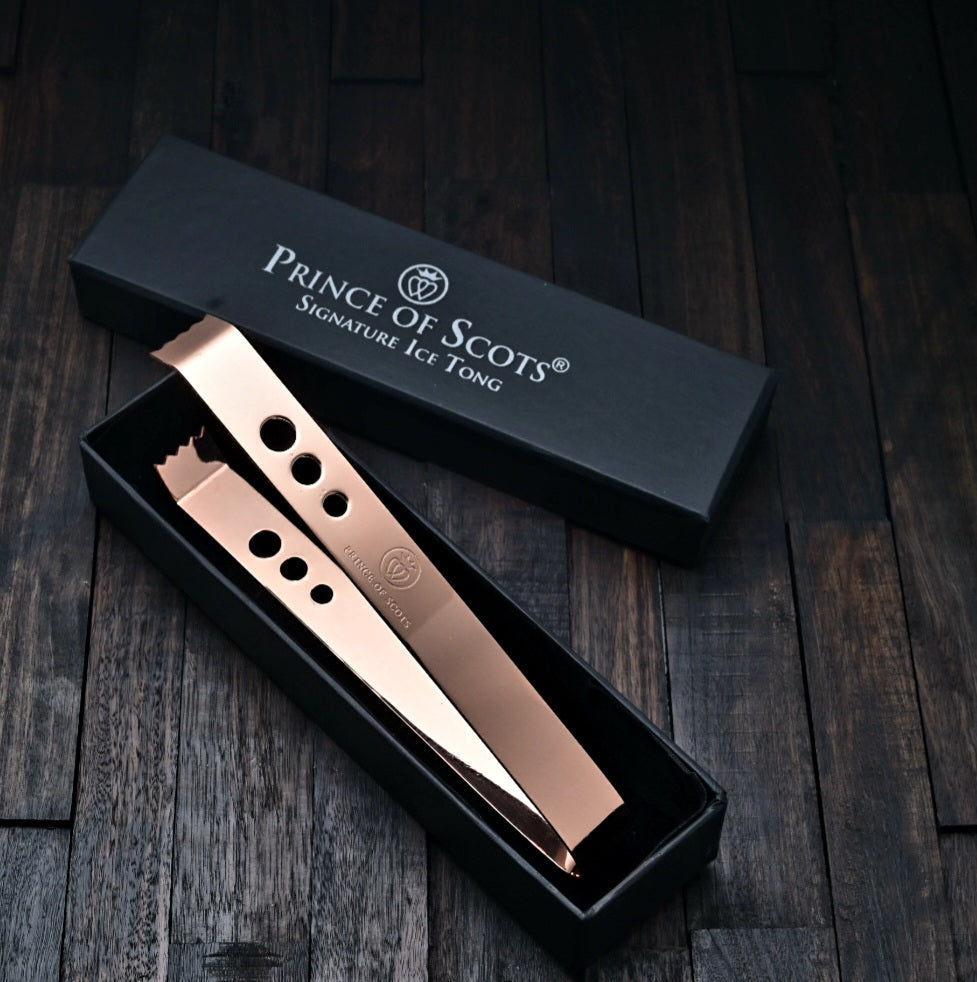 Prince of Scots Signature Ice Tong - Copper