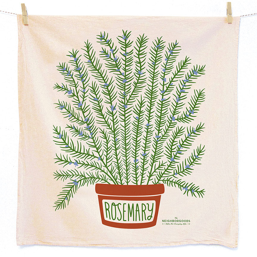 Rosemary Dish Towel