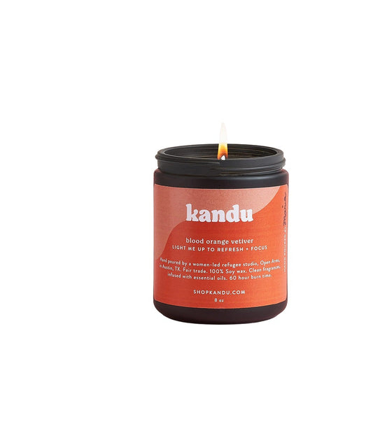 Blood Orange Vetiver 8oz Candle