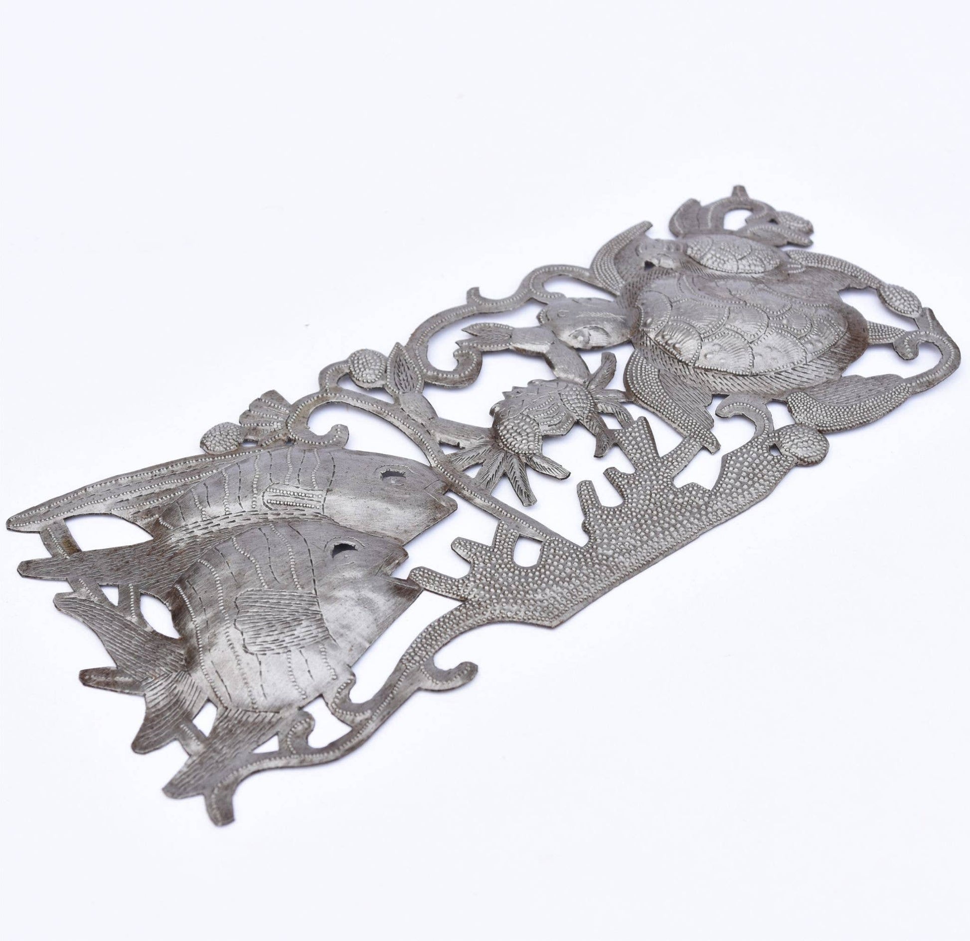 Fair Trade Haiti Sea Life – Recycled Steel Metal Art