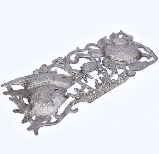 Fair Trade Haiti Sea Life – Recycled Steel Metal Art