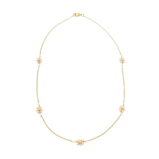 Daisy gold necklace