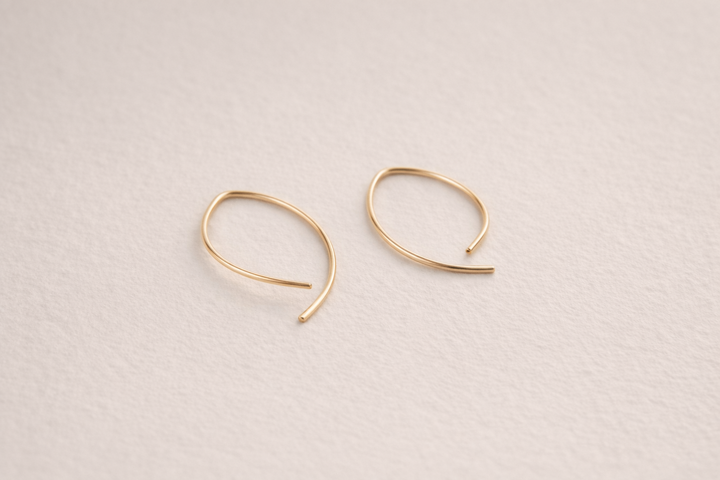 Poppy Threader Earrings | Gold Fill