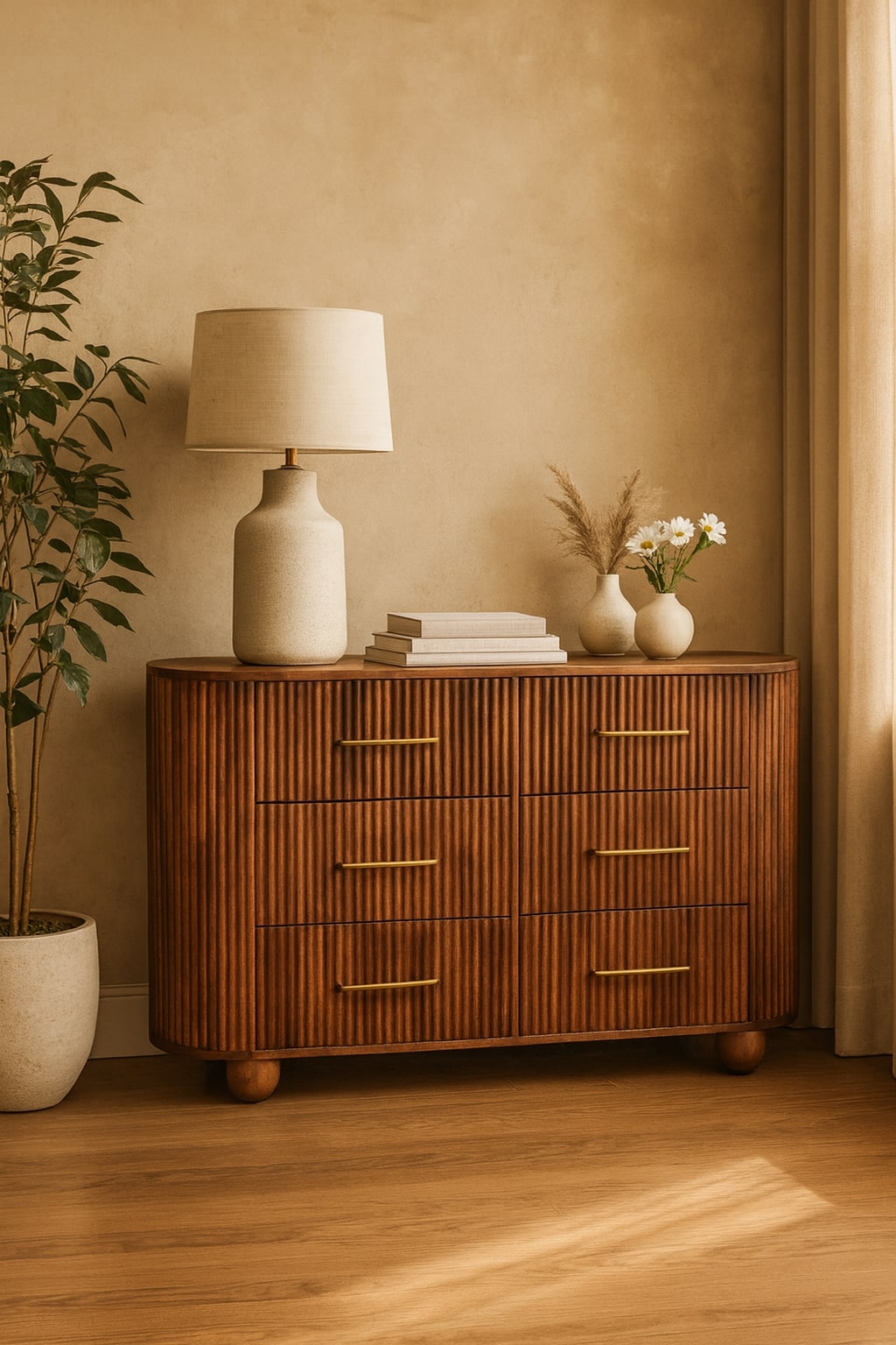 Solid Wood Ridgefront Chest