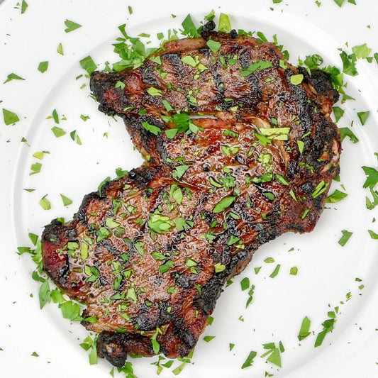 The Patio Daddy-O USDA Prime Dry Aged Prime Boneless Ribeye ( Set of 4)