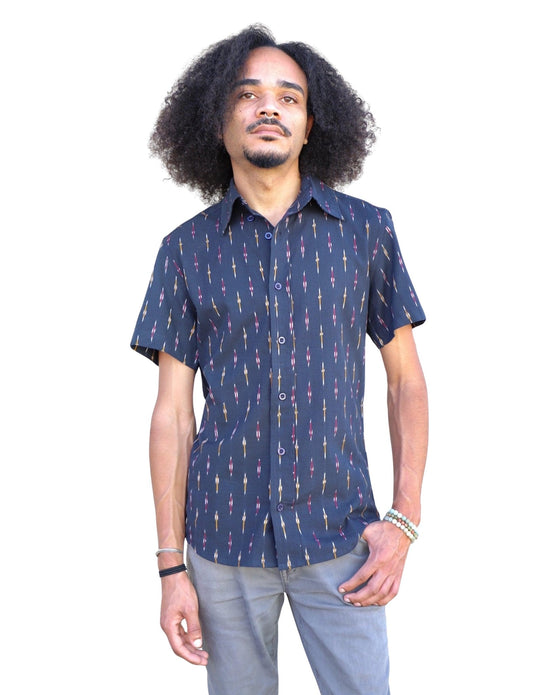 Badru Men's Button Down Shirt