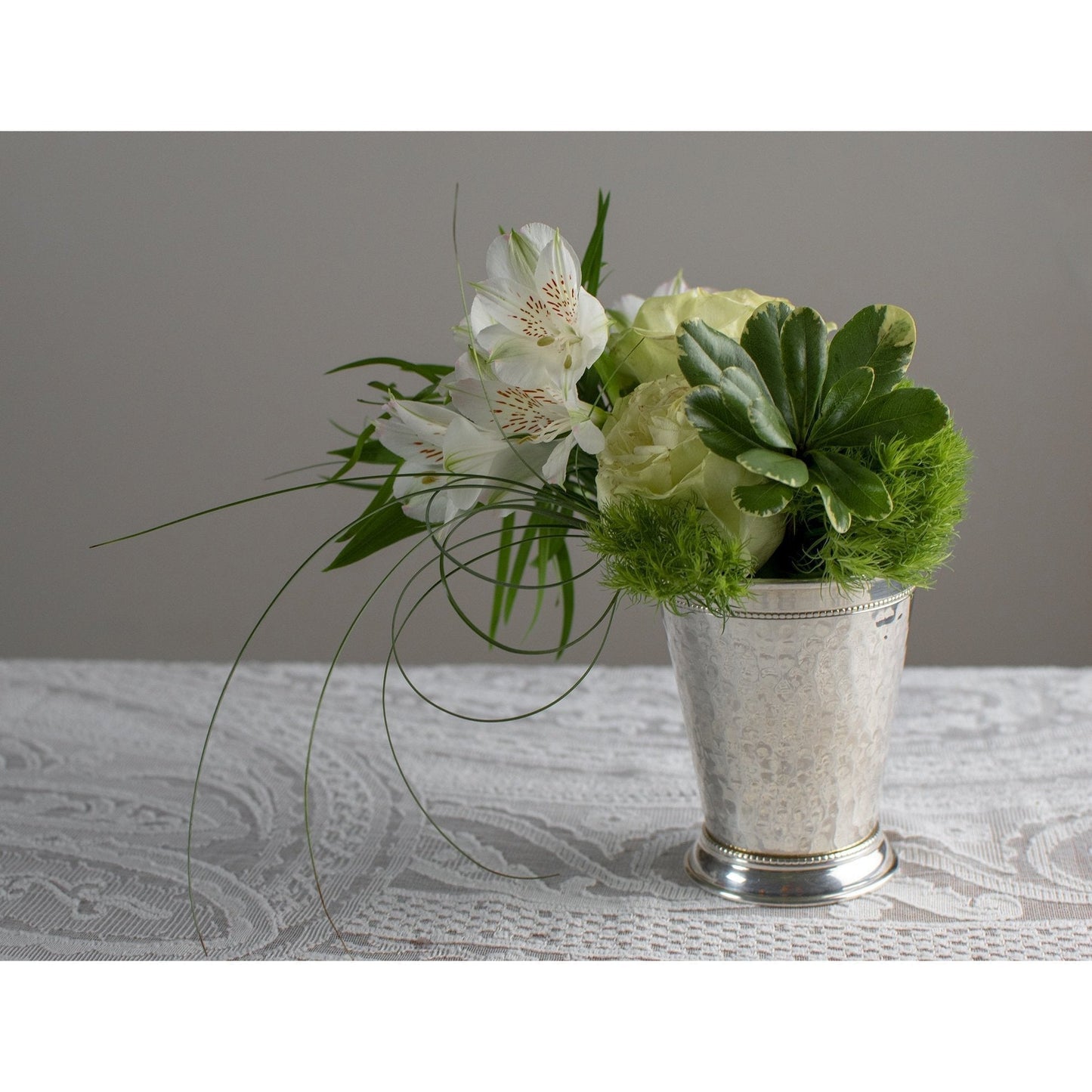 Hammered Silver Julep Cup