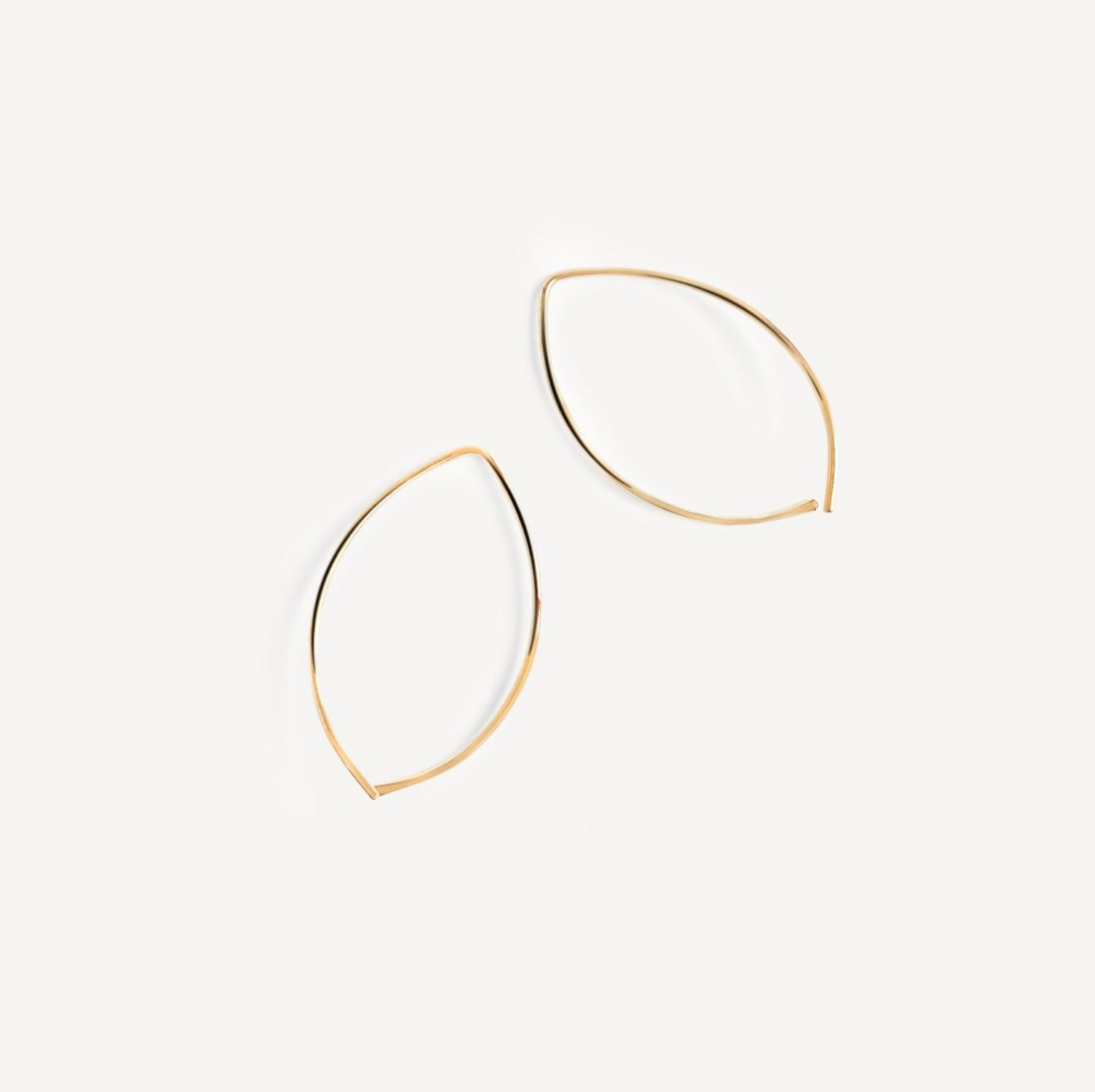 Poppy Threader Earrings | Gold Fill