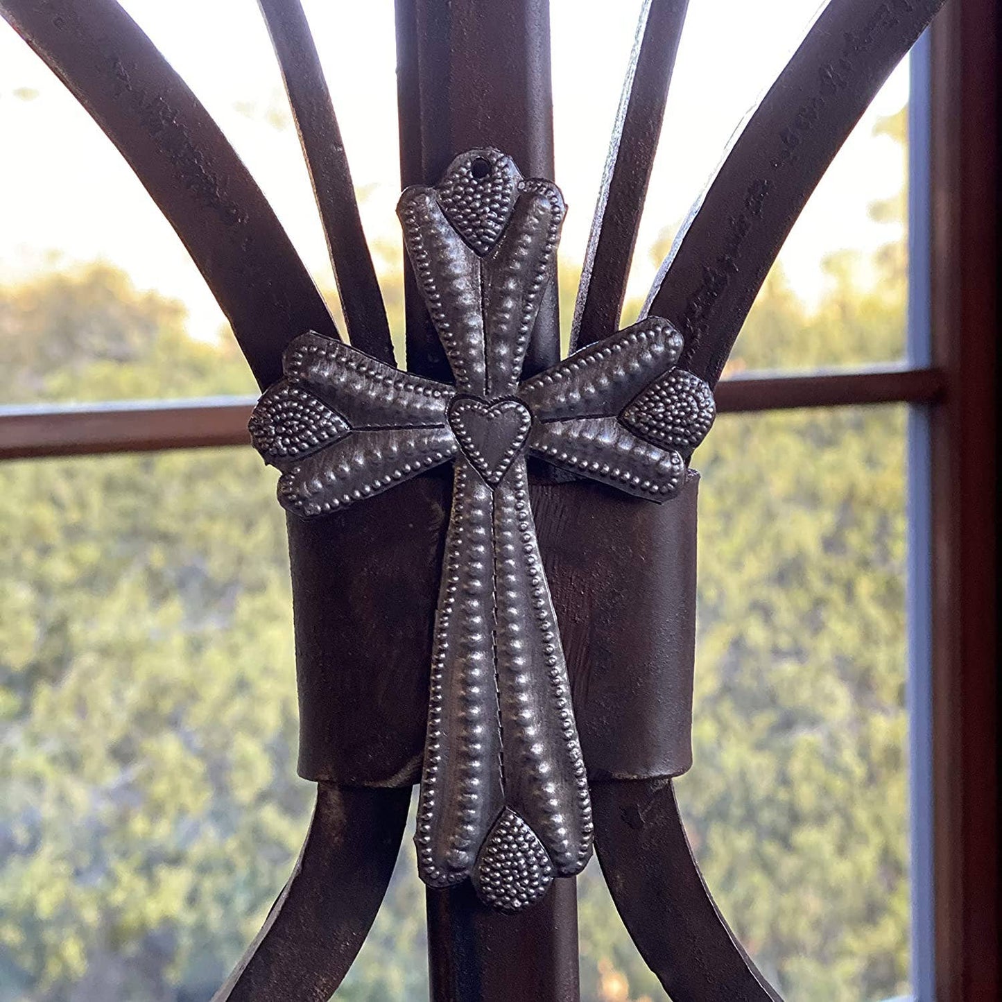 3" x 4.75"  Haitian Metal Cross, $3.15 ea. set/3, Fair Trade