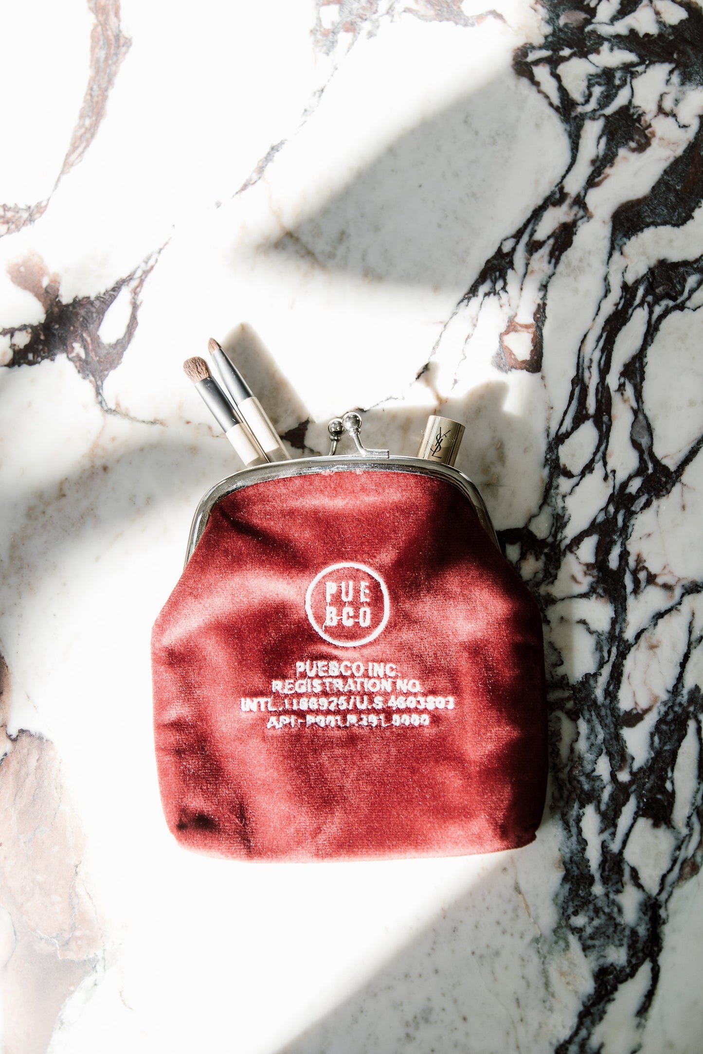 Velvet Frame Pouch