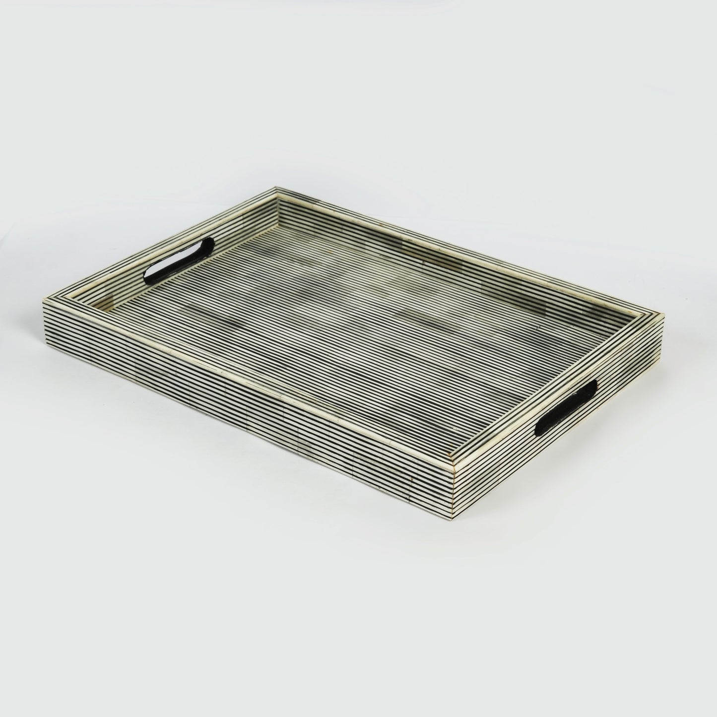 Pinstripe Bone Inlay Trays