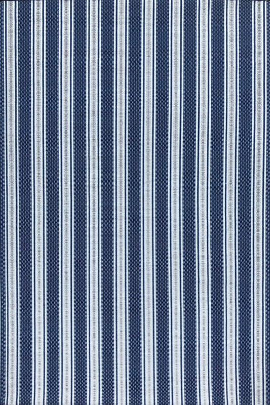 Vertical Stripe Blue & White