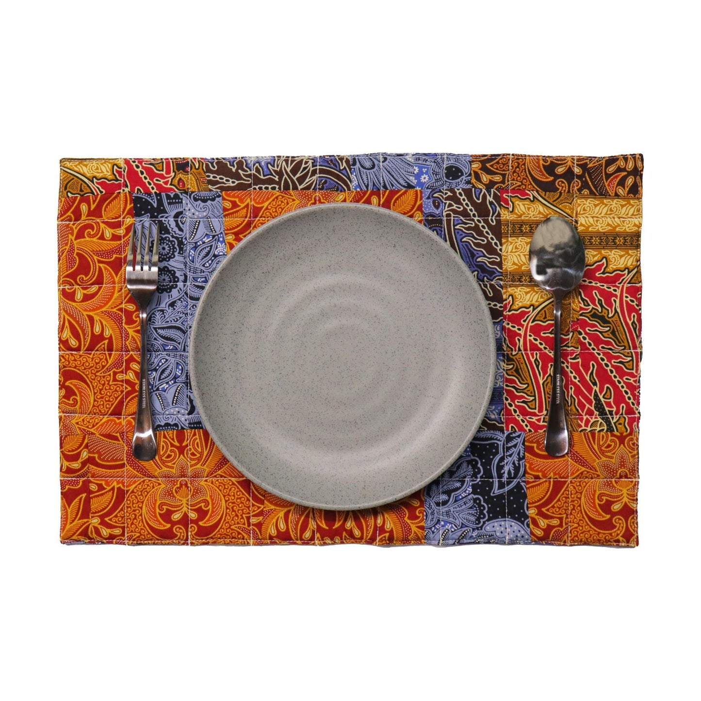 Quilted Placemat Set, Patchwork Edition (Set of 2)