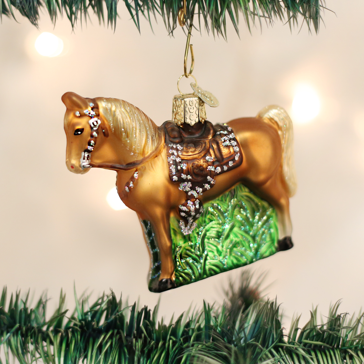 Texas Horse Ornament