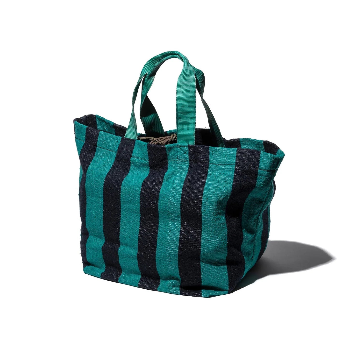Rug Bag in Turquoise x Navy Blue