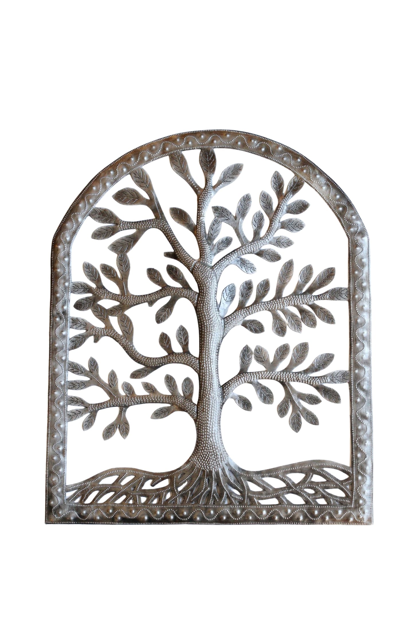 Haitian Tree of Life Metal Art - Arch