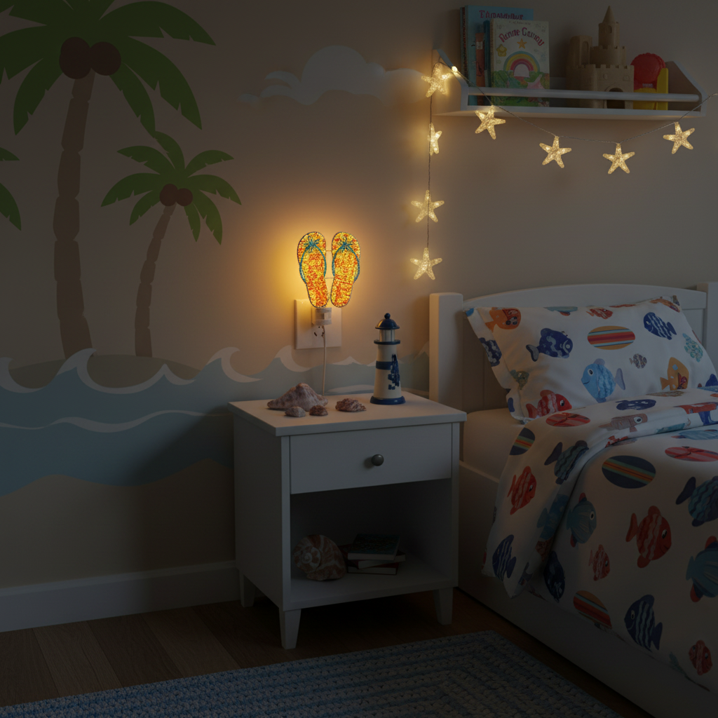 Night Light, Flip Flop (Set of 2)