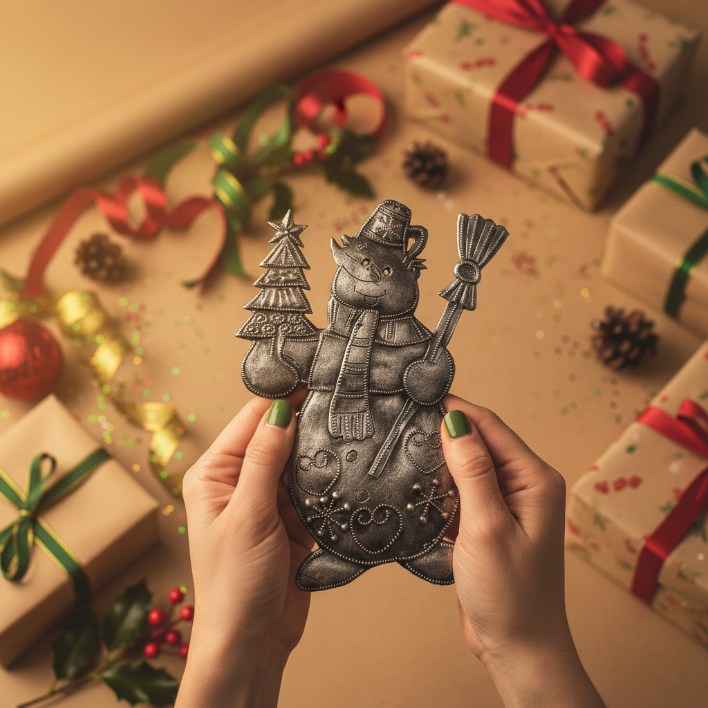 Jolly Snowman Ornament