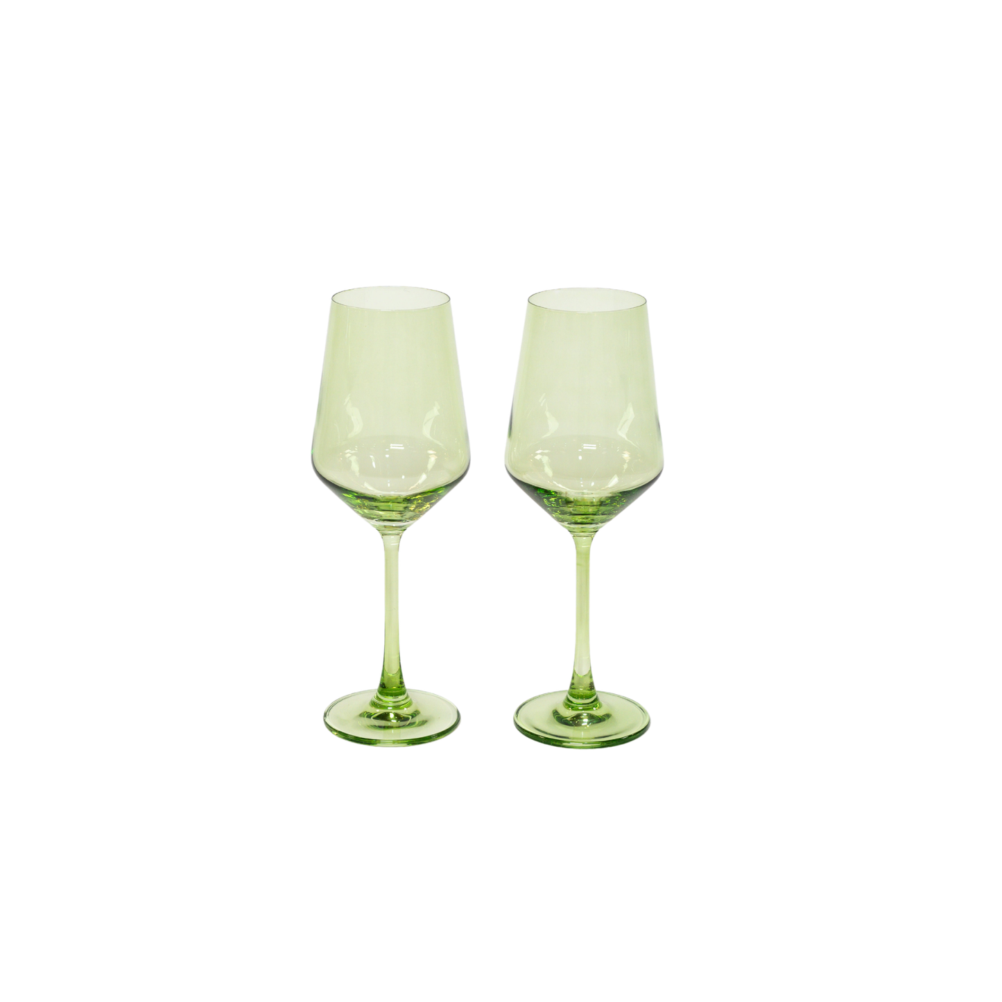 Matcha Green - Colored Wine Glass