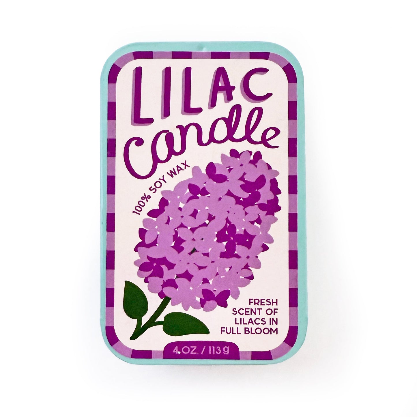 Lilac & Basil Candle Set of 2