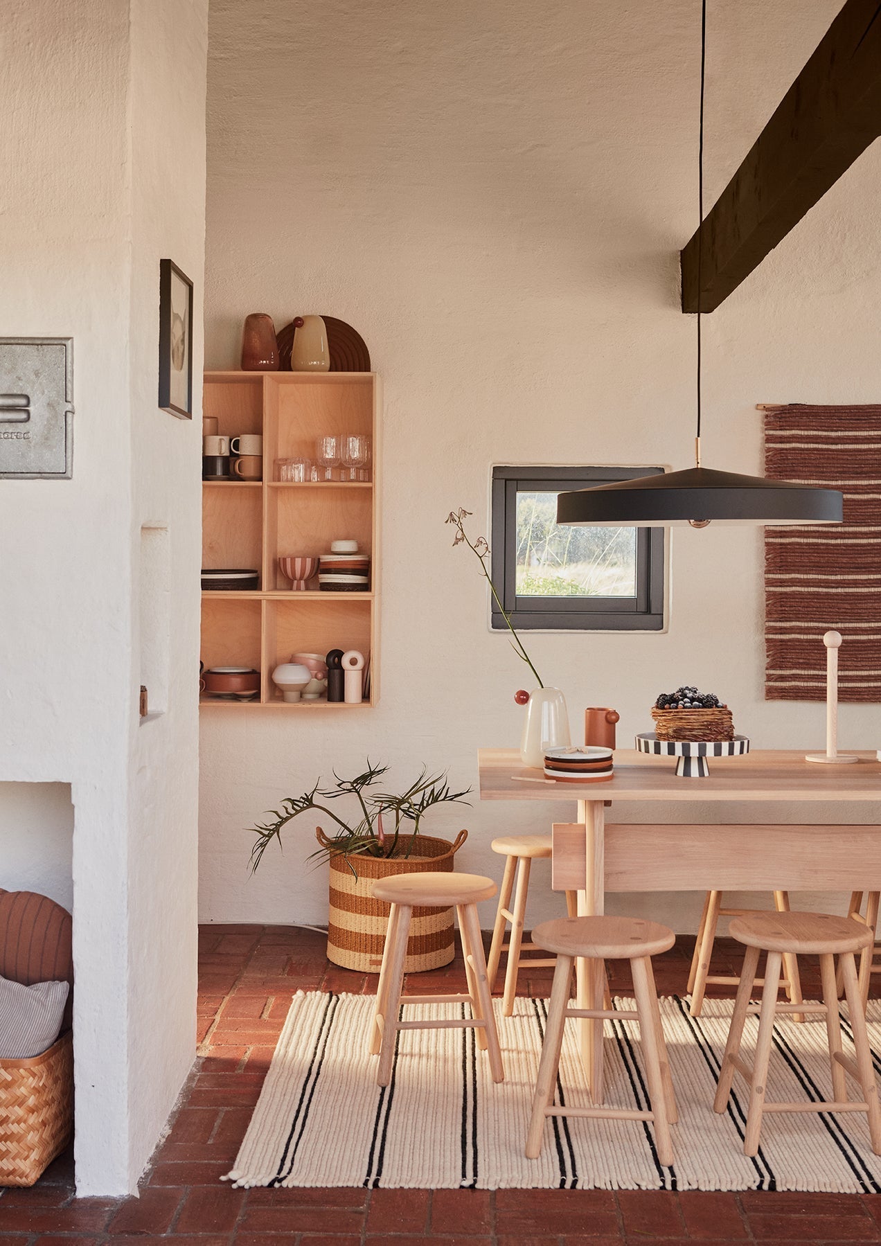 Putki Wall Rug - Nutmeg