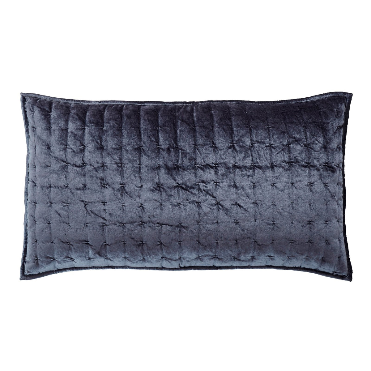 Luna Hand Pinched Velvet Quilt Sham
