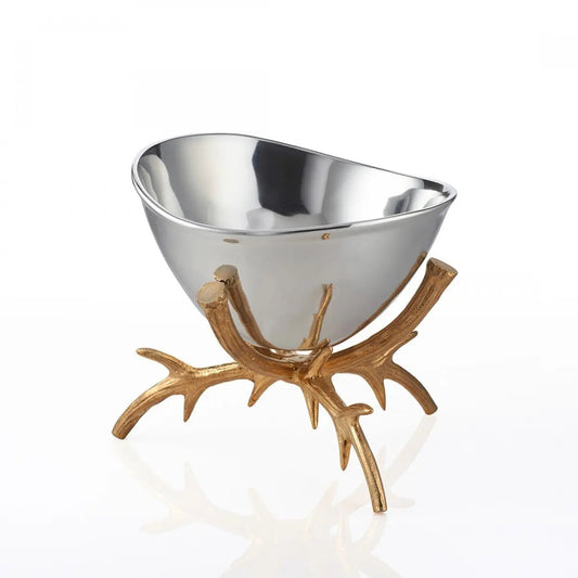 Staghorn Pedestal Bowl Lg