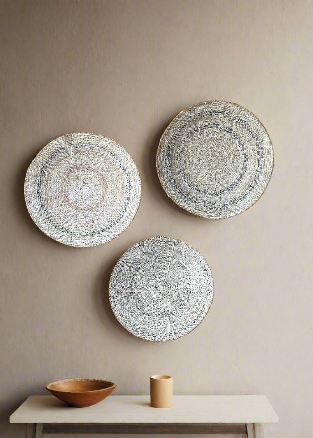 White Washed Makenge Basket