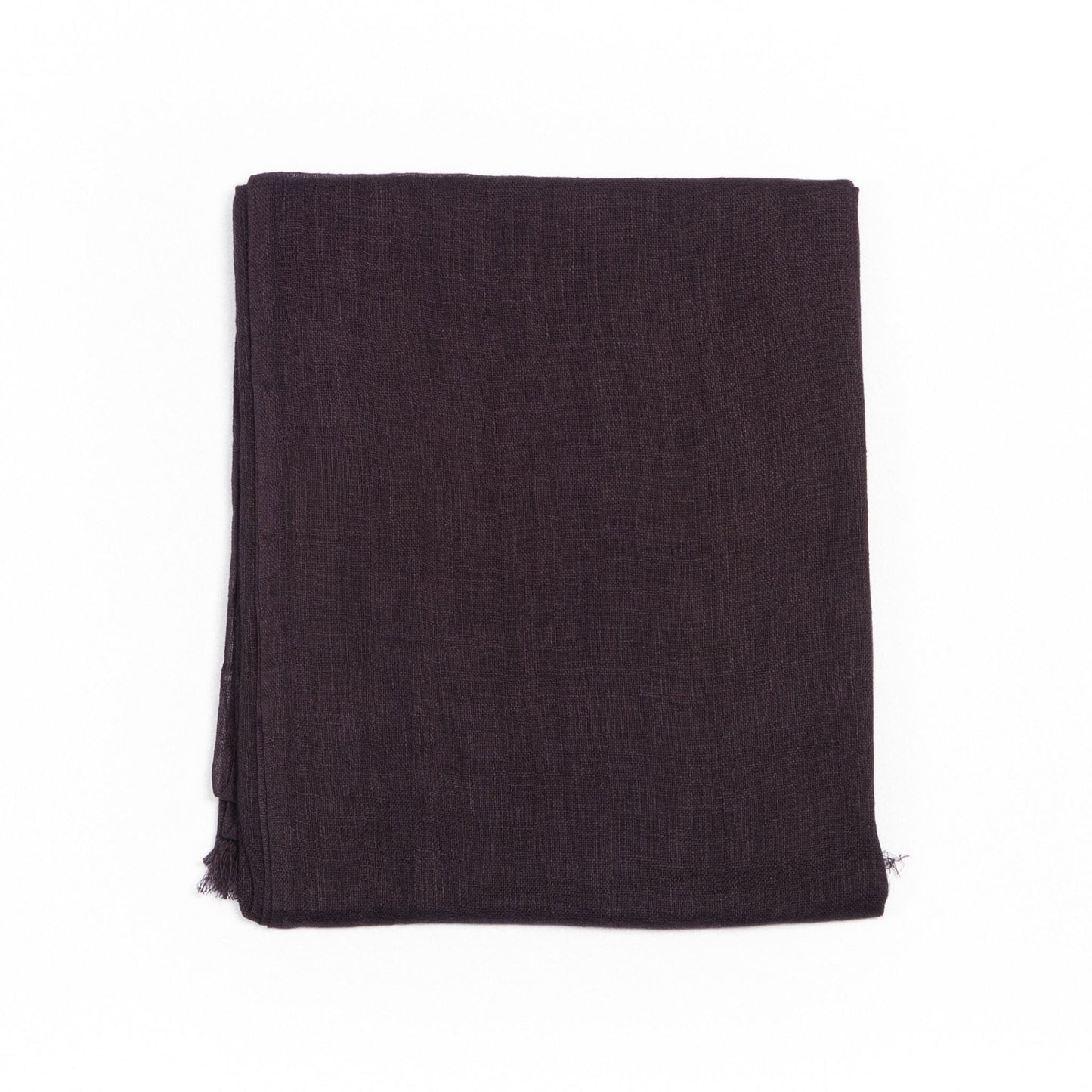 Hand Woven Linen Silk Blend Scarf