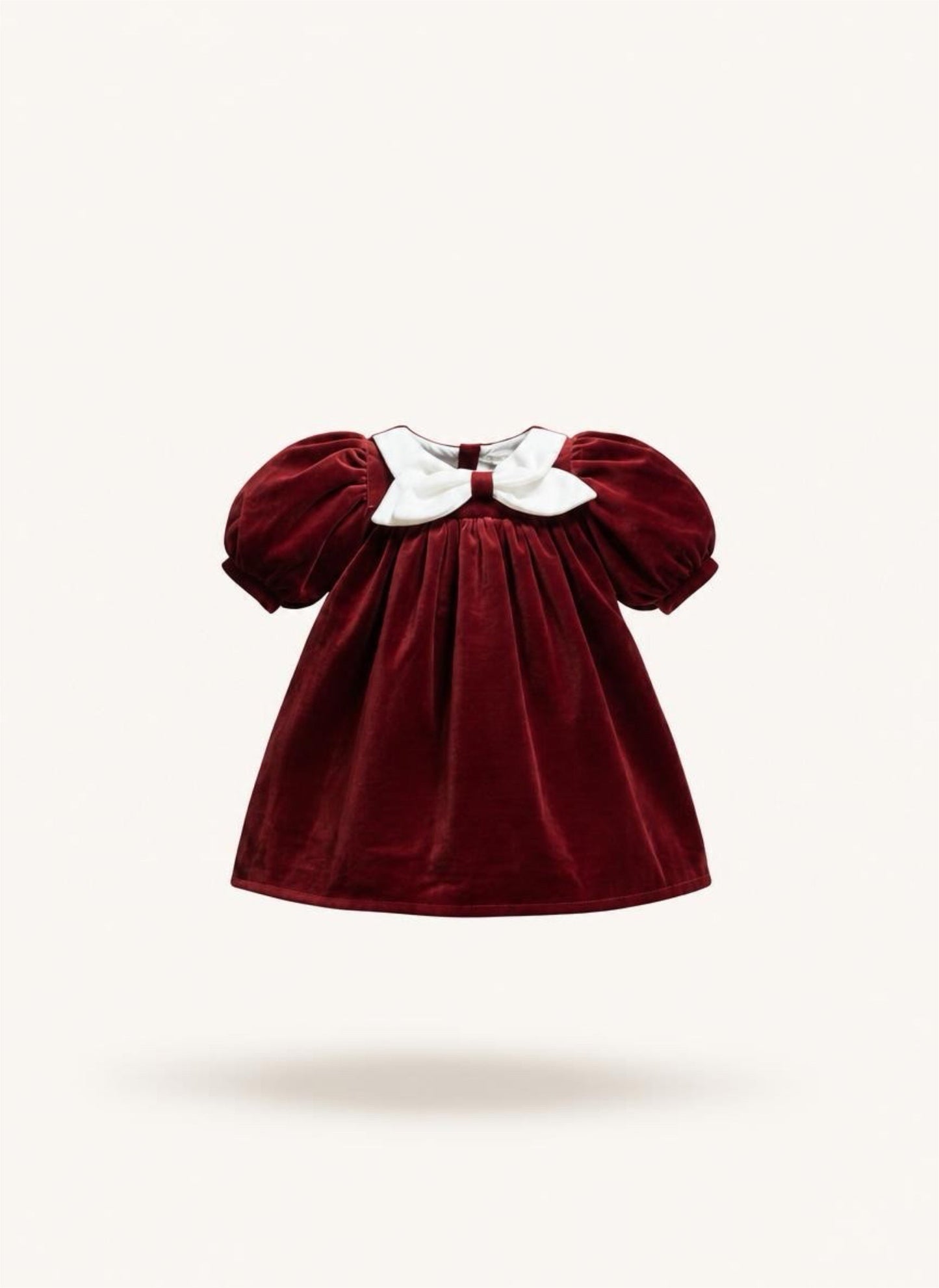 Rosemoor Dress |  Winterberry Red  Cotton Velvet