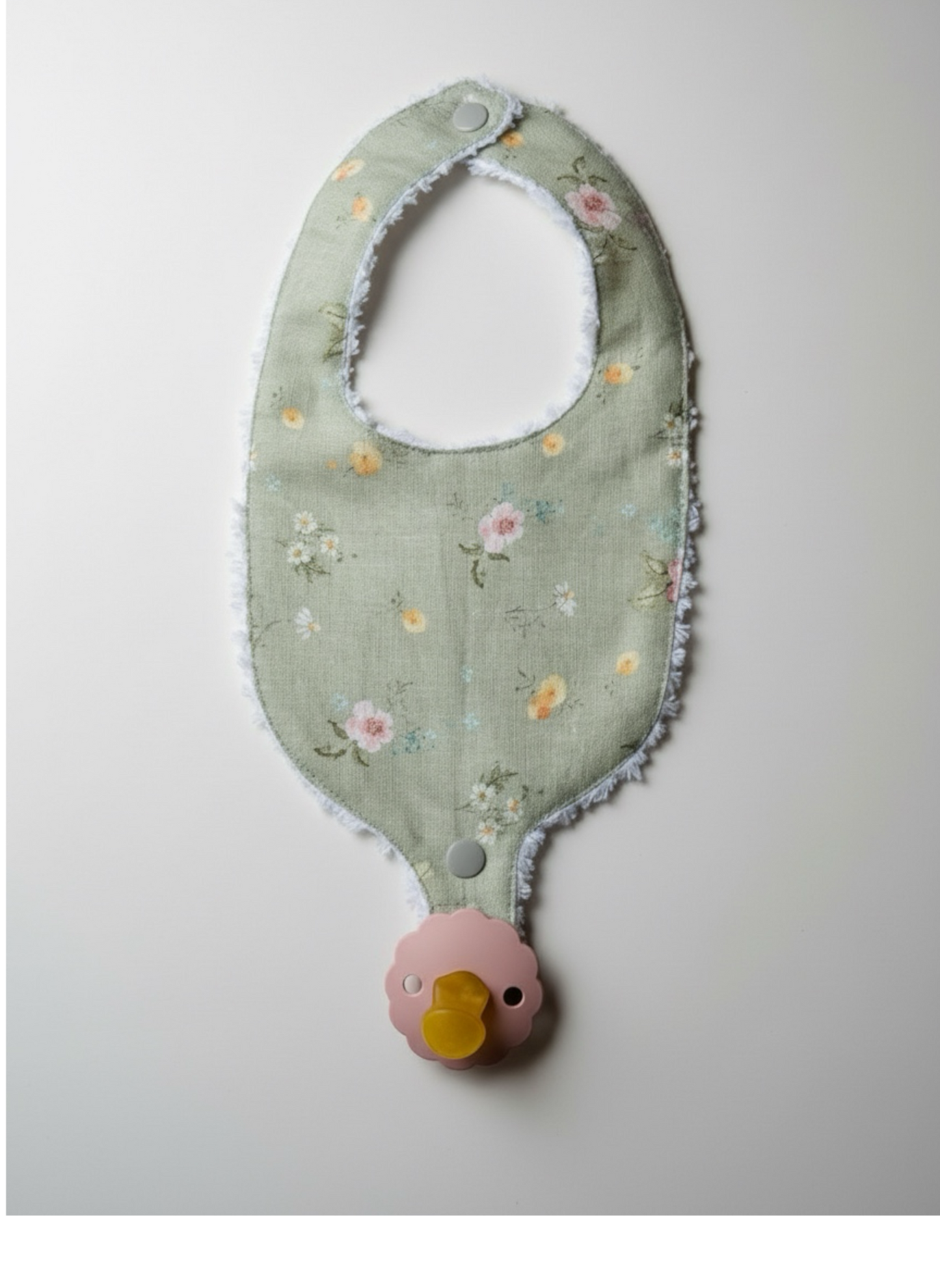 Sooth & Snap Pacifier Bib – Hedgerow Floral