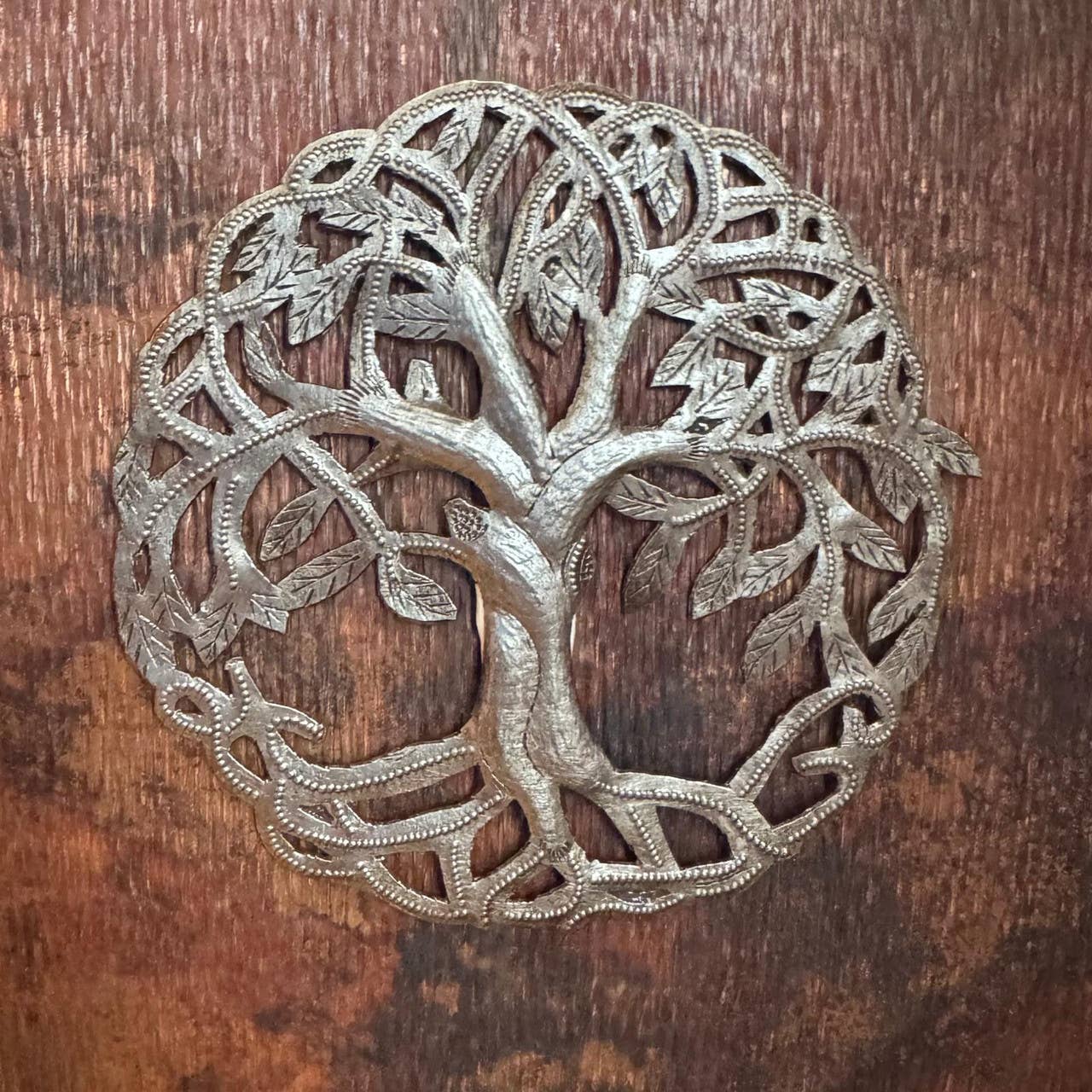 Small Tree of Life Ornaments Wall Sculpture