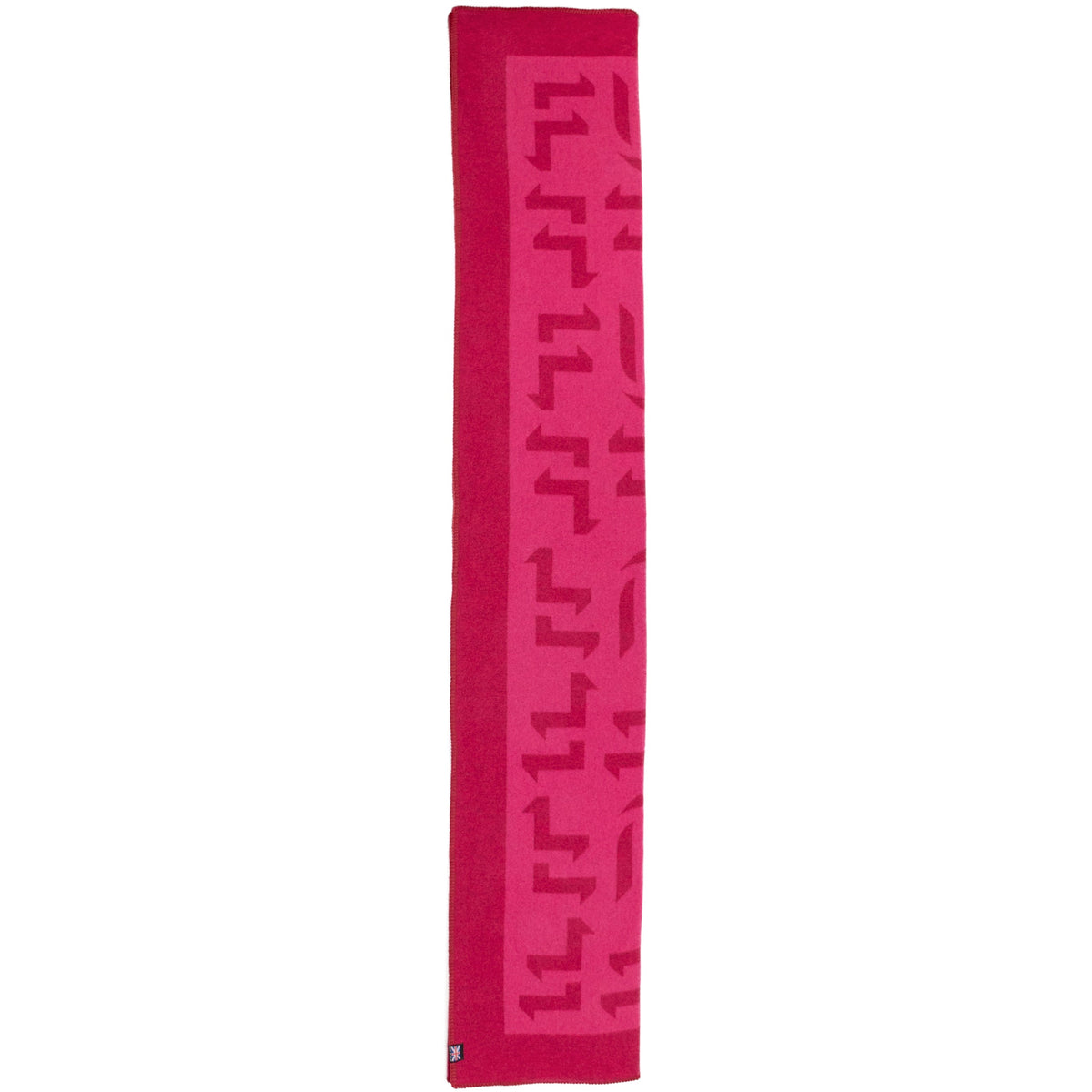 Prince of Scots Merino Wool Fleece Throw - Pink Expletive