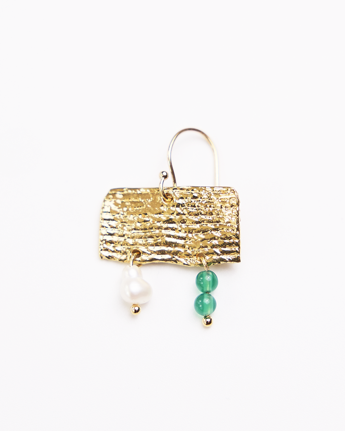 Vessel Earrings- 14K Gold Plate