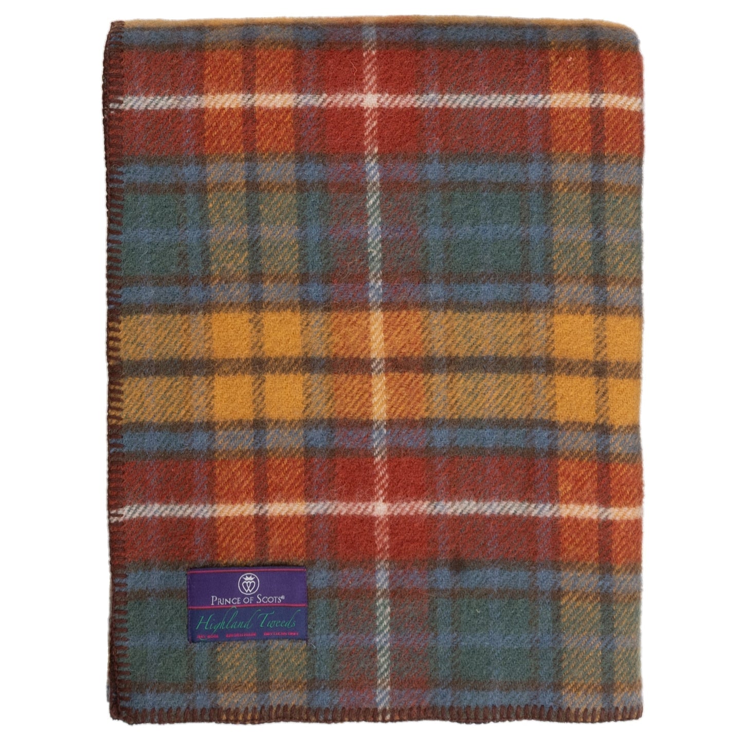 Highland Tweeds Big Throw - Antique Buchanan
