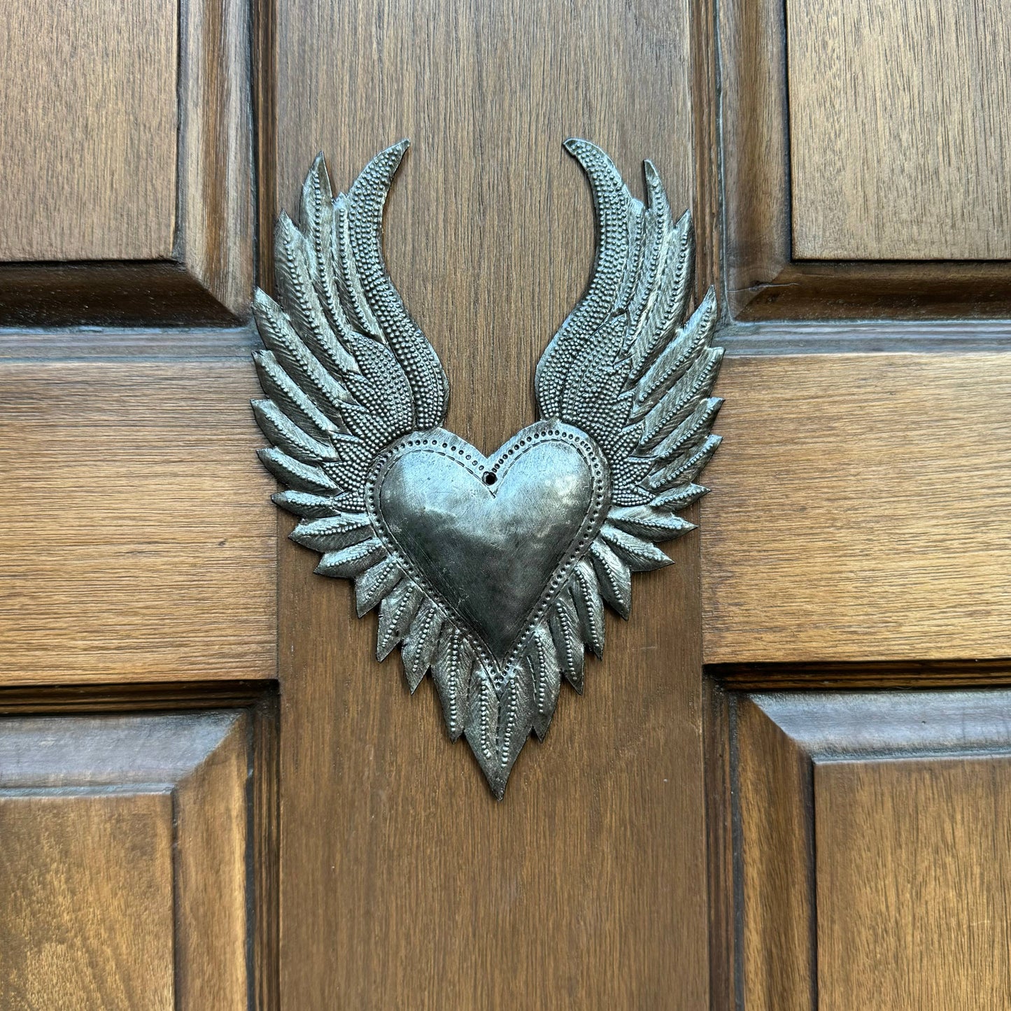 7.5" x 5.5" Flaming Sacred Heart, Milagro, Flaming Heart